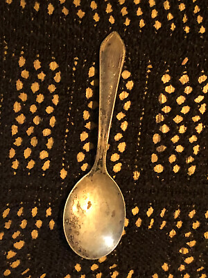 #ad Vintage Antique Spoon Original Rogers Wm Rogers Mfg Co. 4quot;