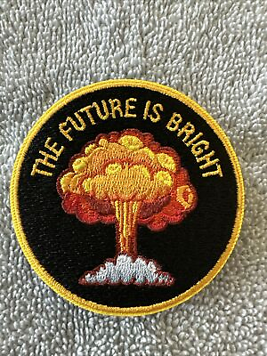 #ad FALLOUT THE FUTURE IS BRIGHT American Hook amp; Loop Morale Patch