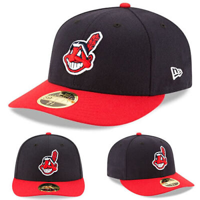 #ad Cleveland Indians Chief Wahoo CLE Fitted Hat 2024 New Series Baseball Cap Hat