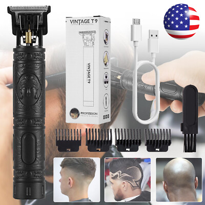 #ad Professional Trimmer Hair Clippers Cutting Beard Cordless Shaving Barber Machine