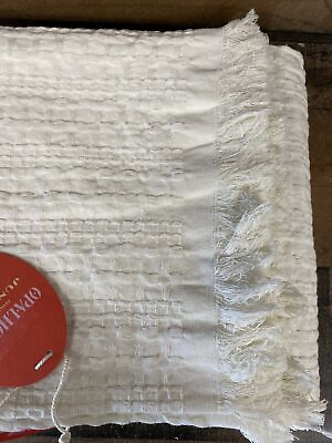 #ad Opalhouse W Jungalow Waffle Weave Bed Throw White 60quot;x86quot; NEW