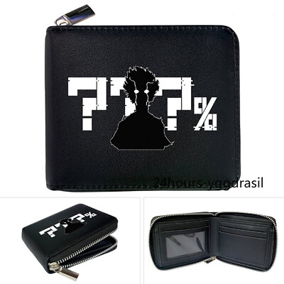 #ad Anime Mob Psycho 100 Mob Synthetic Leather Wallet Souvenir Wallet 002