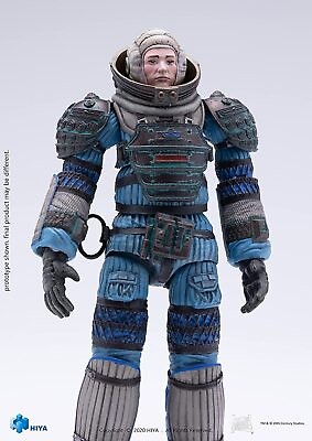 #ad Alien Lambert in Spacesuit 1:18 Scale Action Figure Hiya Toys