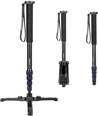 #ad Extendable Camera Monopod Aluminum Alloy with Tripod Support Base 5 Section 20 $67.96