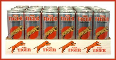 #ad Wild Tiger Energy Drink 8.3fl oz. Case of 24