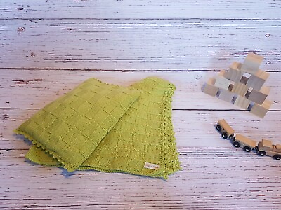 #ad Soft Handmade Baby Blanket with Pillowcase Green Dream