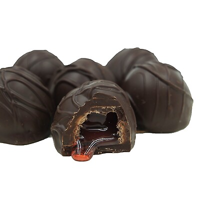 #ad Philadelphia Candies Dark Chocolate Covered Cordial Cherries with Liquid Center