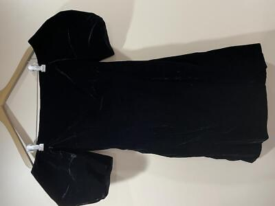 #ad $368 Jill Stuart Womens Velvet Puff Sleeve Dress A57 $27.99