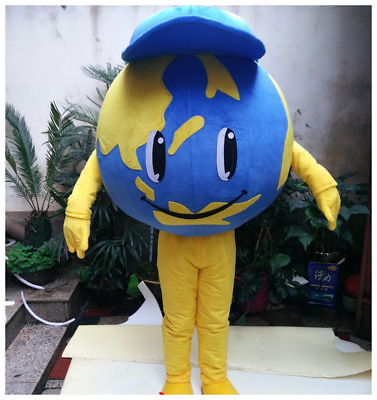 #ad The Earth Mascot Costume suits Adults size Fancy Party dress protect environment