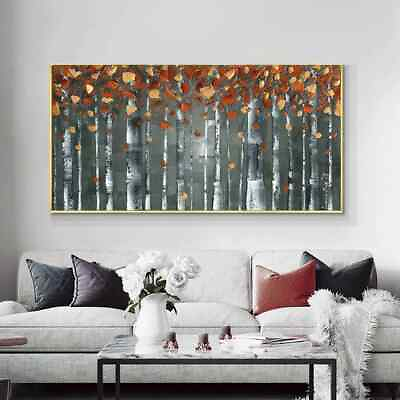#ad Abstract Tree Grey Canvas Print Art Canvas Painting Canvas Poster Wall Art Mural