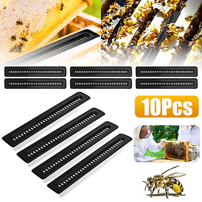 #ad 10Pcs Plastic Small Bee Hive Beetle Blaster Beehive Beetle Trap Beekeeping Tools