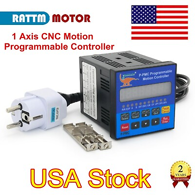#ad #ad 『US』Single 1 Axis CNC Motion Programmable Controller 40KHz Stepper Motor Control
