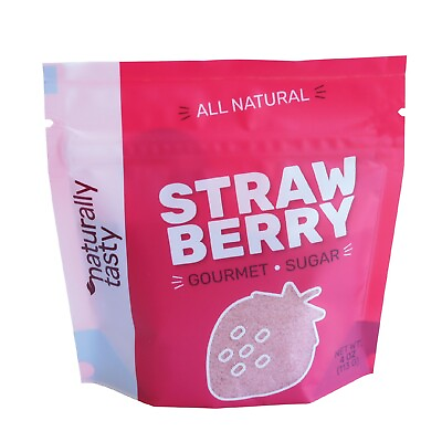 #ad Strawberry Sugar Gourmet Sugar 100% natural Cocktail Sugar Tea Sugar