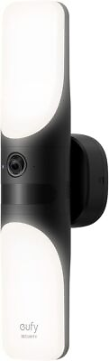 #ad eufy Security Wall Light Camera 2K Floodlight Cam Color Night Vision Refurbish
