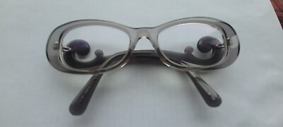#ad Prada Eyeglasses VPR 09P Baroque Style Frames 54 19 Ha9 101 135 Italy