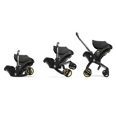 #ad Baby Infant Car Seat Stroller Combos Newborn 4 in1 Light Travel Foldable Black