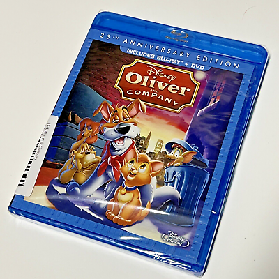 #ad Oliver amp; Company 25th Anniversary Edition Blu ray DVD 1988