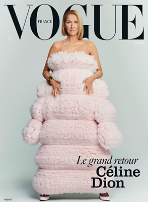 #ad Vogue France Magazine May 2024 Le Grand Retour Celine Dion