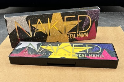 #ad Brand New Urban Decay Naked Metal Mania Eye Shadow Palette In Box 100% Authentic
