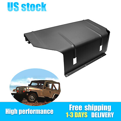 #ad For 87 95 Jeep Wrangler YJ With 15 Or 20 Gallon Gas Black Gas Tank Skid Plate