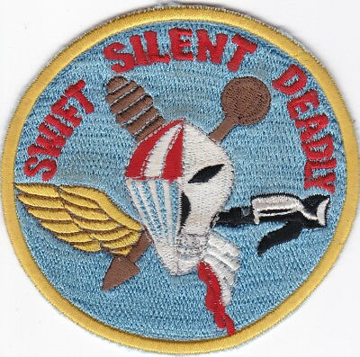 #ad USMC Marine Recon Team Swift Silent Deadly Patch S 14A