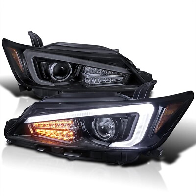 #ad Black Fits 2011 2013 Scion tC Projector Headlights LED Signal Lamps 11 12 13 $480.00