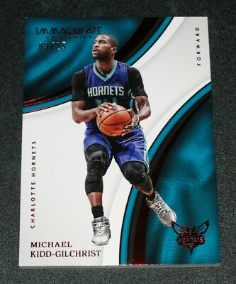 #ad 2016 17 Immaculate MICHAEL KIDD GILCHRIST #72 Red Foil SP 25 Kentucky HORNETS