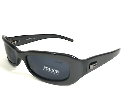 #ad Police Sunglasses Frames MOD.1354 52 COL.704 Gray Rectangular with Blue Lenses