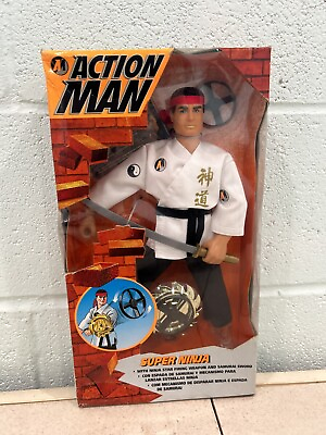 #ad Action Man Super Ninja 12quot; Action Figure 1994