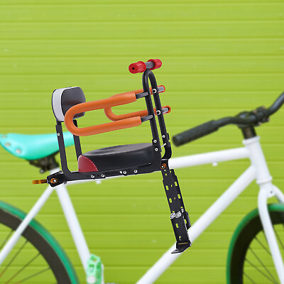 #ad Child Bike Seat Front Mounted Bicycle Seats Mountain Bike Folding Bike Kids Seat
