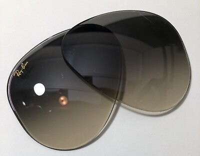 #ad Ray Ban RB3025 Aviator Gray Gradient Replacement Lenses 58 14 MINT CONDITION