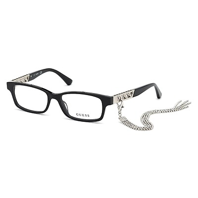 #ad NEW ORIGINAL GUESS GU2785 001 Shiny Black Women#x27;s Eyeglasses 52mm 16 140
