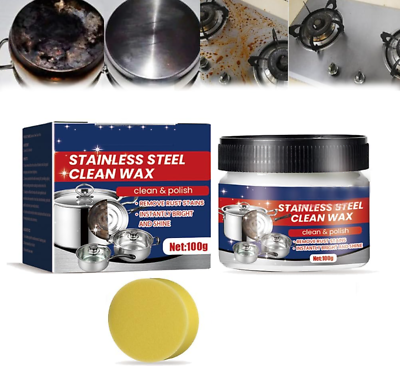 #ad Magical Nano Technology Stainless Steel Cleaning PasteStainless Steel Clean Wax