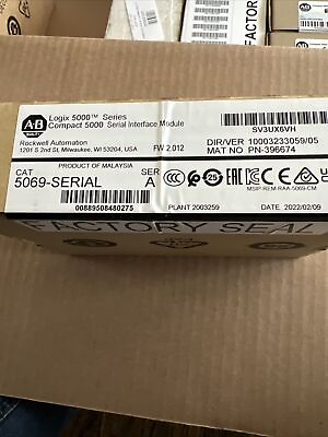 #ad NEW 5069 SERIAL AB Compact Logixs 5000 5069SERIAL Fast delivery