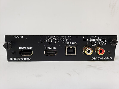 #ad Crestron DMC 4K HD HDCP2 HDMI® Input Card FOR DM SWITCHES 6507421