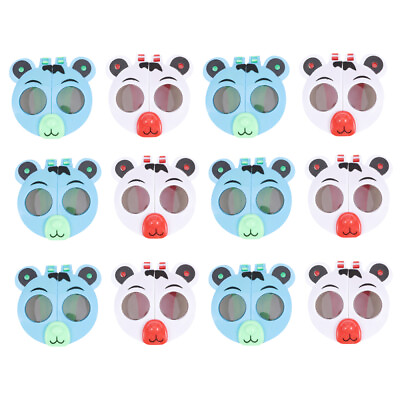 #ad 12 Pcs Novelty Glasses Funny Party Sunglasses Kids Party Sunglasses