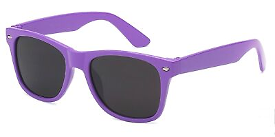 #ad Purple Kids Childrens 80#x27;s Classic Retro Sunglasses Age 3 10 Years Old