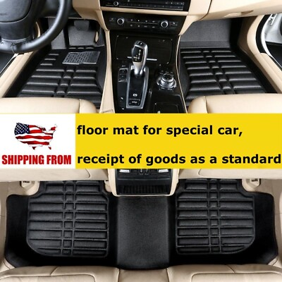#ad All Season Waterproof for Ford Fusion 2013 2020 BLack Floor Mats Auto Liner