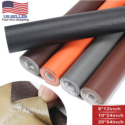 #ad Self Adhesive Vinyl Faux Leather Fabric Repair Patch Kit for Car seat Sofas $7.21