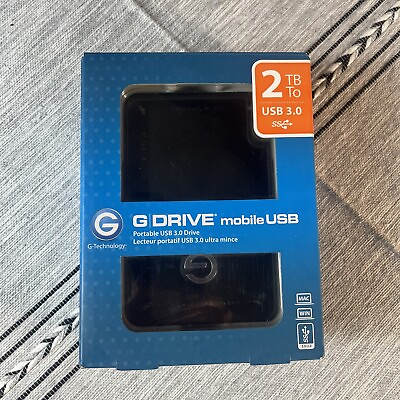 #ad G DRIVE Hard Drive 2TB 0G04860 mobile USB Portable USB 3.0 5200RPM
