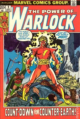 #ad Warlock #2 VG 3.5 1972 Stock Image Low Grade