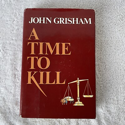 #ad John Grisham A Time To Kill HCDJ Wynwood Press 1989