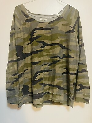 #ad Maurice’s Women’s Camouflage Shirt XXL **may fit small**
