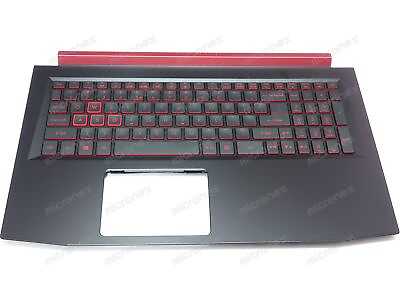 #ad FOR Acer 6B.Q3MN2.001 Palmrest Keyboard LED US International GTX1050