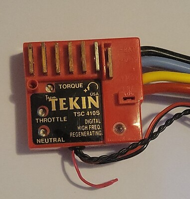 #ad Tekin TSC410S Vintage Brushed ESC Electronic Speed Control Not Soldered