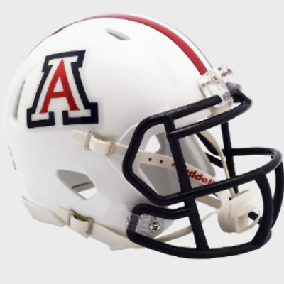 #ad Arizona Wildcats NCAA Mini Speed Football Helmet Gloss White NCAA.