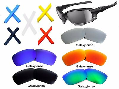 #ad Galaxy Lens For Oakley Racing Jacket Non Vented Sunglasses Multi Selection
