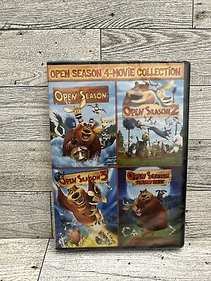 #ad Open Season 4 Movie Collection DVD 2015 NEW SEALED Ships FREE