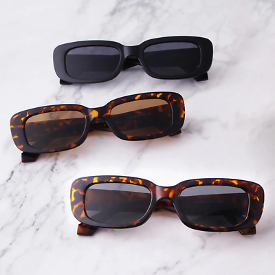 #ad Luxury Square Sunglasses: Elevate Your Style with Vintage Designer Shades $12.62