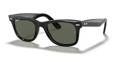 #ad Ray Ban Original Wayfarer Classic Polarized Green Sunglasses RB2140 901 58 50